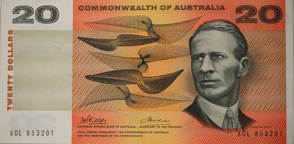 1972 Commonwealth of Australia $20 Phillips/Wheeler gVF