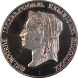 1980 Royal Exhibition Building Centenary Silver Medal by Stokes