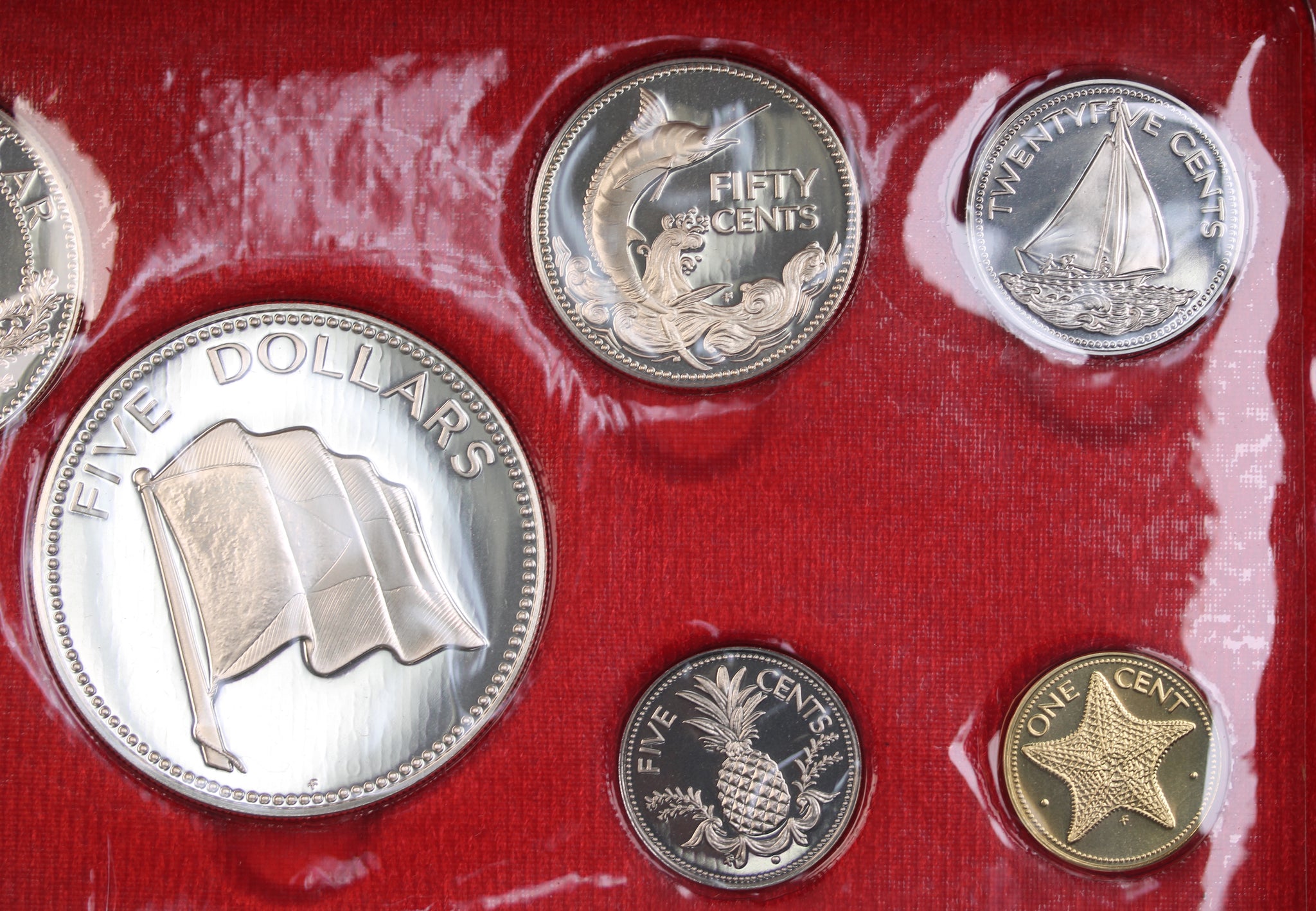 バハマ プルーフセット 1975年 綺麗に保管してました 1975 Bahamas Proof Set – Thompsons Coins
