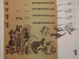 1976 $1 Knight/Wheeler Banknote EF Consecutive Run of 4