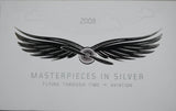 2008 Masterpieces in Silver Aviation 2 Coin Set