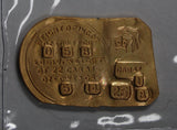 1852 Adelaide Assay Office Gold Ingot Replica