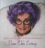 2006 50th Anniversary Dame Edna Everage 1oz Silver Proof Coin and Stamp Set