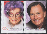 2006 50th Anniversary Dame Edna Everage 1oz Silver Proof Coin and Stamp Set