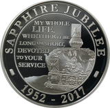 2017 Sapphire Jubilee Shine Through the Ages 5 Pound Silver Proof