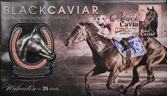 2013 Black Caviar An Unprecedented Career Medallion Cover