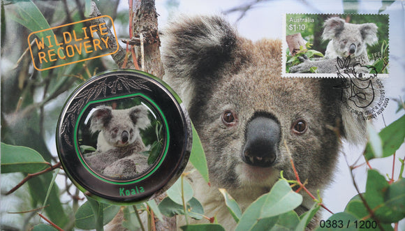 2020 Wildlife Recovery Koala Medallion Cover