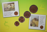 Copper Coin Changeover From Pence To Cents 14th February 1966