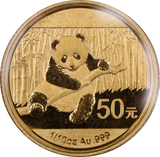 2014 China Gold Panda 1/10oz Gold Coin