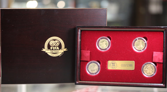 1904-2004 FIFA International Centennial Gold Coin Collection