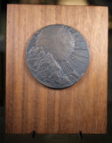 Andor Meszaros Uniface Bronze Medal (125mm) Plane/Mountain