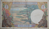 Lebanon 1939 1 Livre Banknote VF
