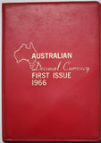 1966 Deccimal Currency First Issue Mint Set (Red Wallet)