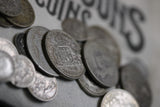 Bag of Unsorted Pre 1946 Australian Silver Coins - 250 grams (92.5% Silver)