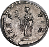 Rome Hadiran Silver Denarius 117-138AD EF