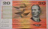 1972 $20 Phillips/Wheeler Consecutive Pair aEF