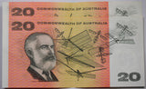 1972 $20 Phillips/Wheeler Consecutive Pair aEF