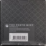 Australian Lunar Series III 2020 Year of the Mouse 1oz Silver Proof Gilded Coin (Damaged Box)
