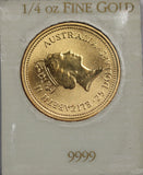1987 Golden Eagle Nugget 1/4oz Gold Bullion Coin