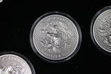 2016 The Norse Gods 9-Coin 2oz Antiqued Silver Set in Box