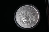 2016 The Norse Gods 9-Coin 2oz Antiqued Silver Set in Box