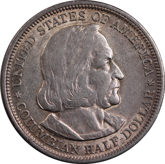 USA 1893 Columbian Exposition Half Dollar EF