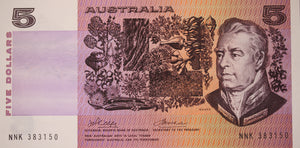 $5 1974 Phillips/Wheeler UNC