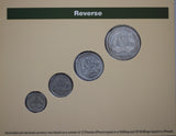1910 Australian Coinage of King Edward VII 4 Coin Set