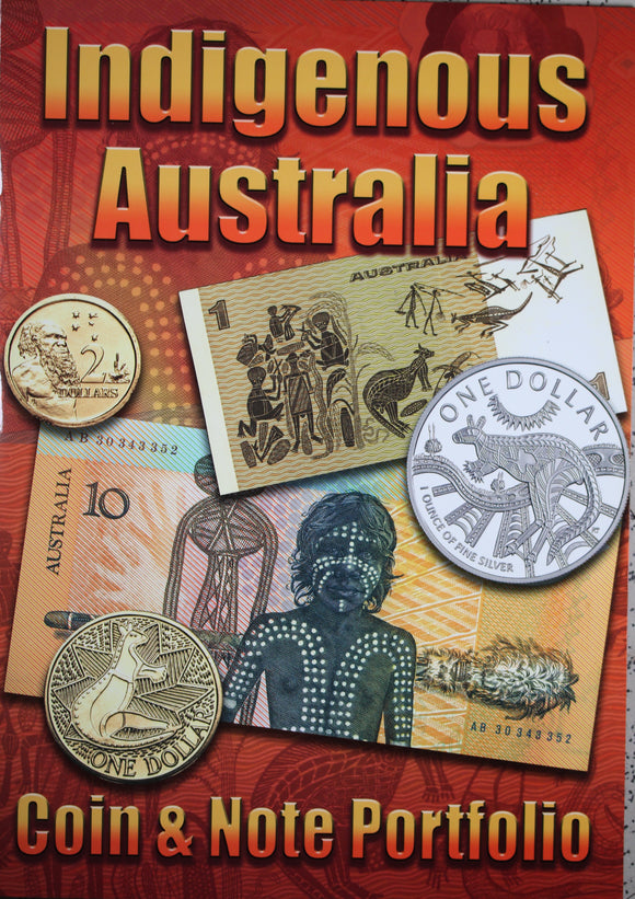 Indigenous Australia Kangaroo Coin and Note Portfolio