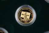 2001-2005 Australian Gold Nugget Prospector Coin Series 1/25 Gold Coin Set of 5