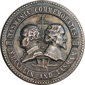 Royal Hobart Centenary Regatta 1938 Medallion - Tasmania