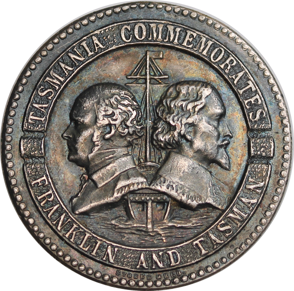 Royal Hobart Centenary Regatta 1938 Medallion - Tasmania