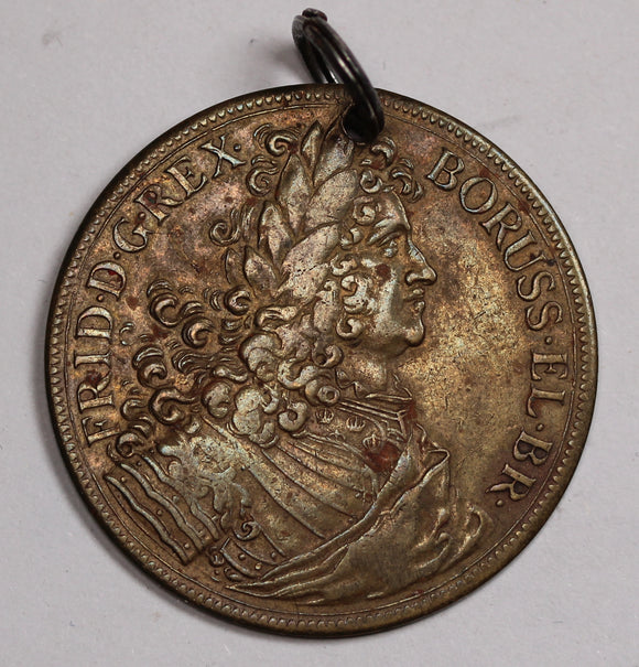 1707 Prussia Frederick I Jeton (Token)