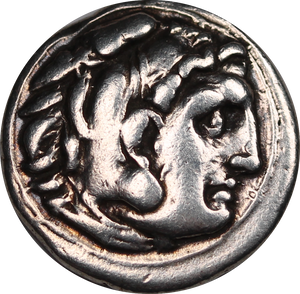 Alexander III ‘the Great’ 310-301 BC Silver Drachm gVF