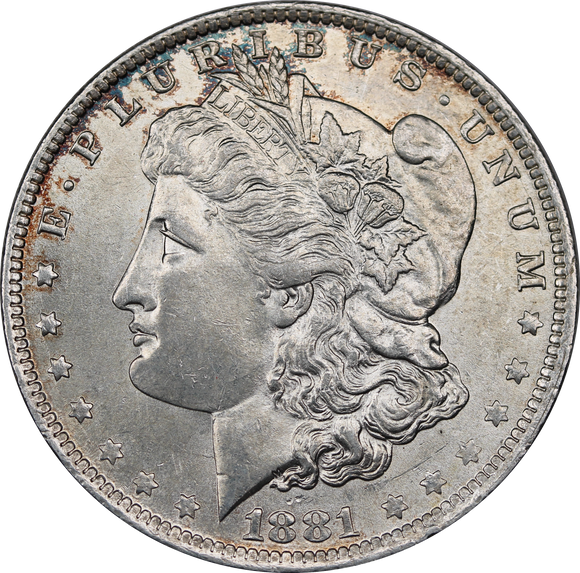 USA 1881 O Morgan Silver Dollar UNC
