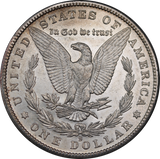 USA 1880 S Morgan Silver Dollar aUNC