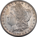 USA 1880 S Morgan Silver Dollar aUNC