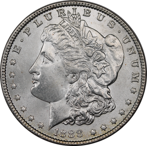 USA 1888 Morgan Silver Dollar UNC