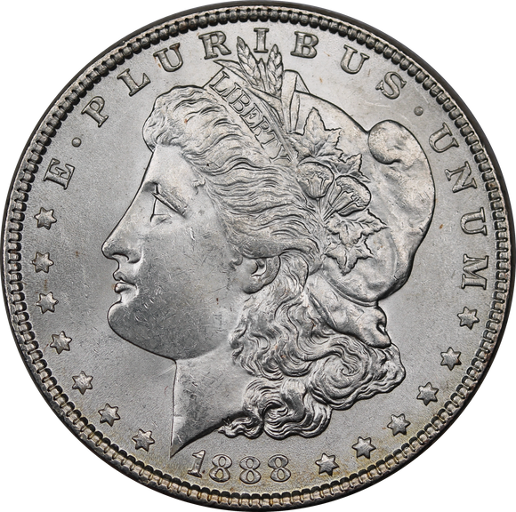 USA 1888 Morgan Silver Dollar UNC