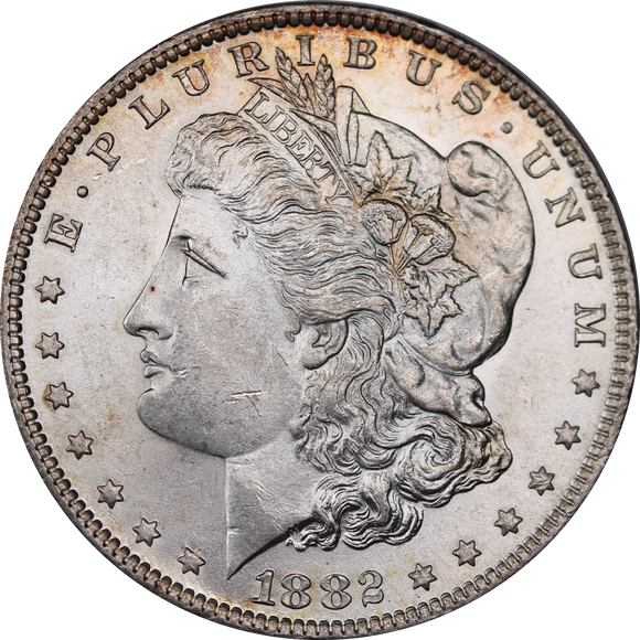 USA 1882 O Morgan Silver Dollar UNC
