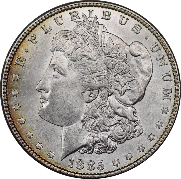USA 1885 Morgan Silver Dollar UNC
