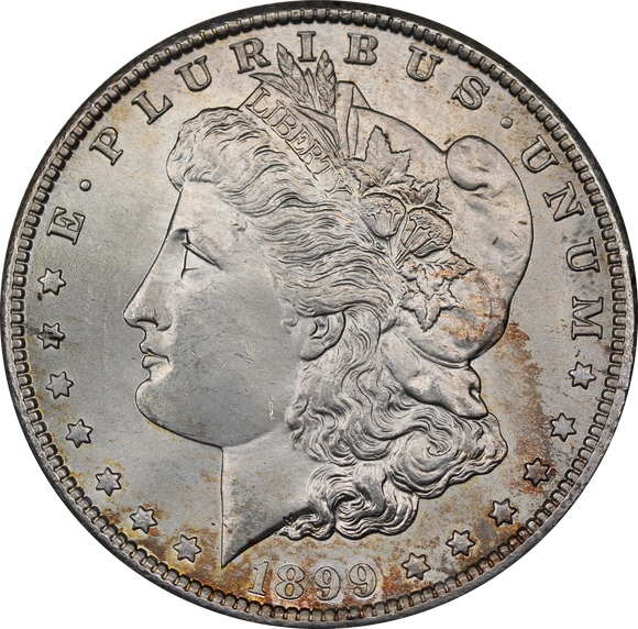 USA 1899 O Morgan Silver Dollar UNC