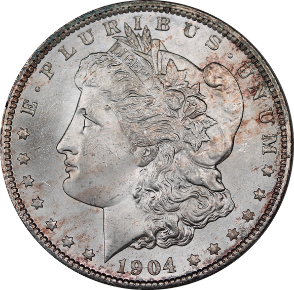 USA 1904 O Morgan Silver Dollar UNC