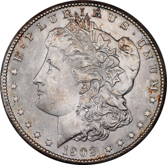 USA 1902 O Morgan Silver Dollar aUNC
