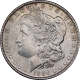 USA 1886 Morgan Silver Dollar aUNC