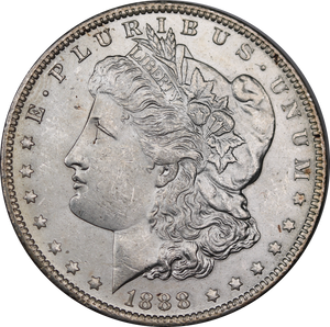 USA 1888 O Morgan Silver Dollar UNC