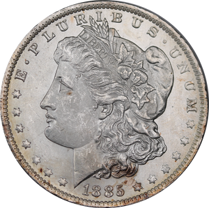 USA 1885 O Morgan Silver Dollar UNC