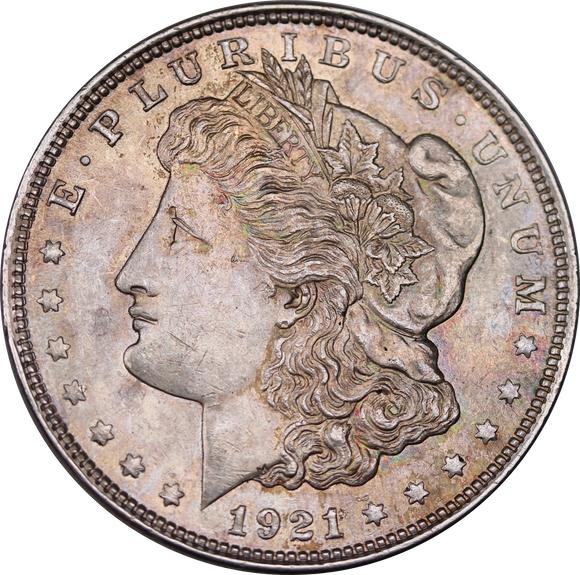 USA 1921 Morgan Silver Dollar UNC