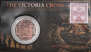 Australia 2015 The Victoria Cross Medallion Cover Limited Edition