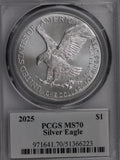 2025 USA Silver Eagle PCGS MS70 Ultra Breaks